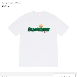 Supreme Lizard Tee White